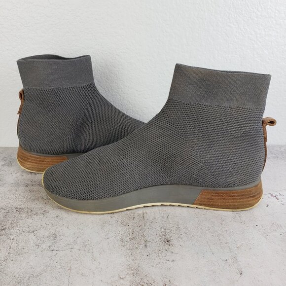 Dr. Scholl's Rainmaker Knit Booties High Top Sock Boot Sneakers size 11 Gray - Picture 7 of 12